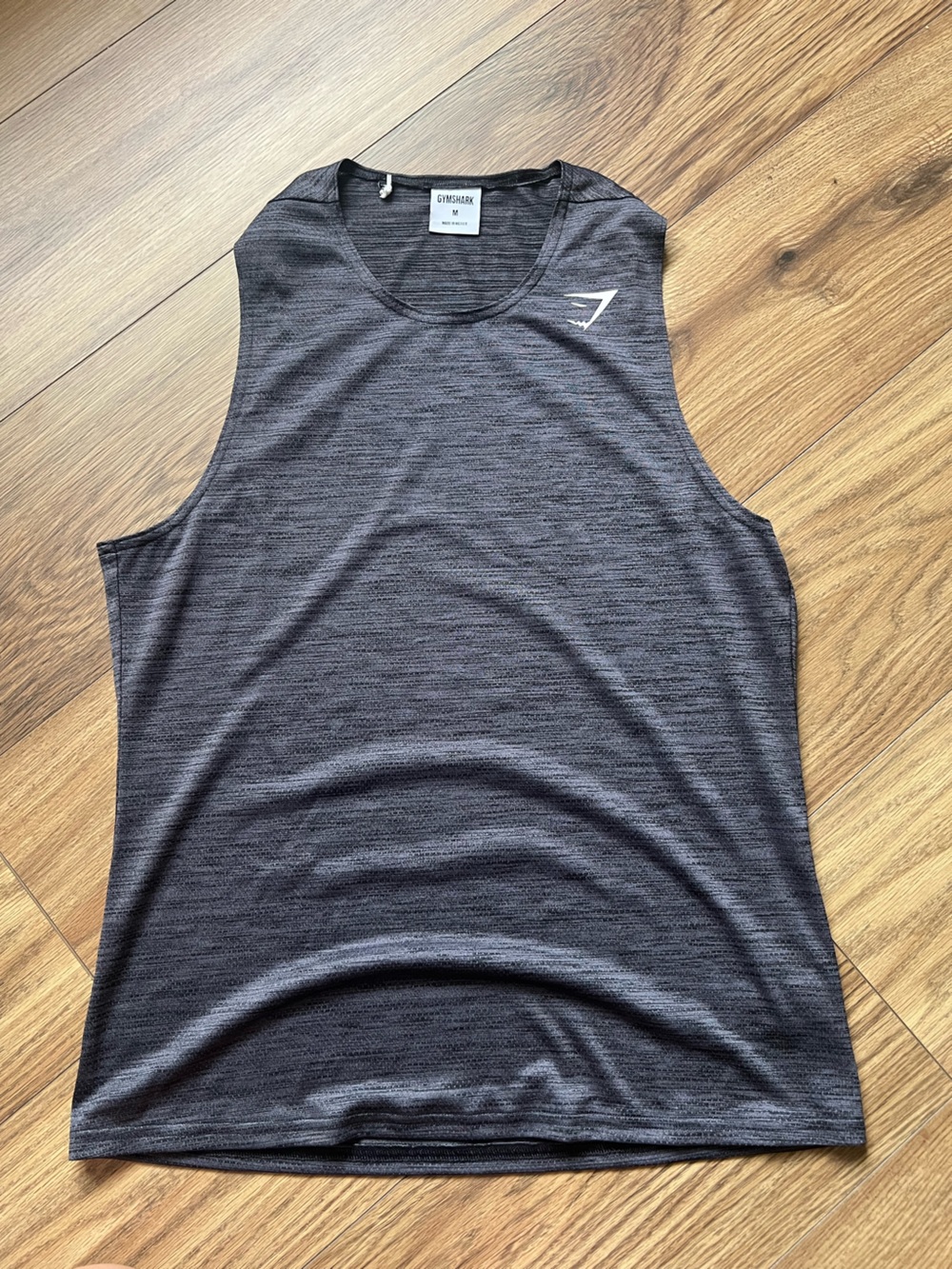 Gymshark Men's Arrival Performance Tank Top Grey Marl M